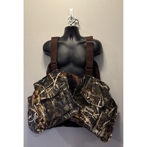Men's Woolrich Game Hunting Vest Camo Brown‎ Size 2XL - Advantage Max 4